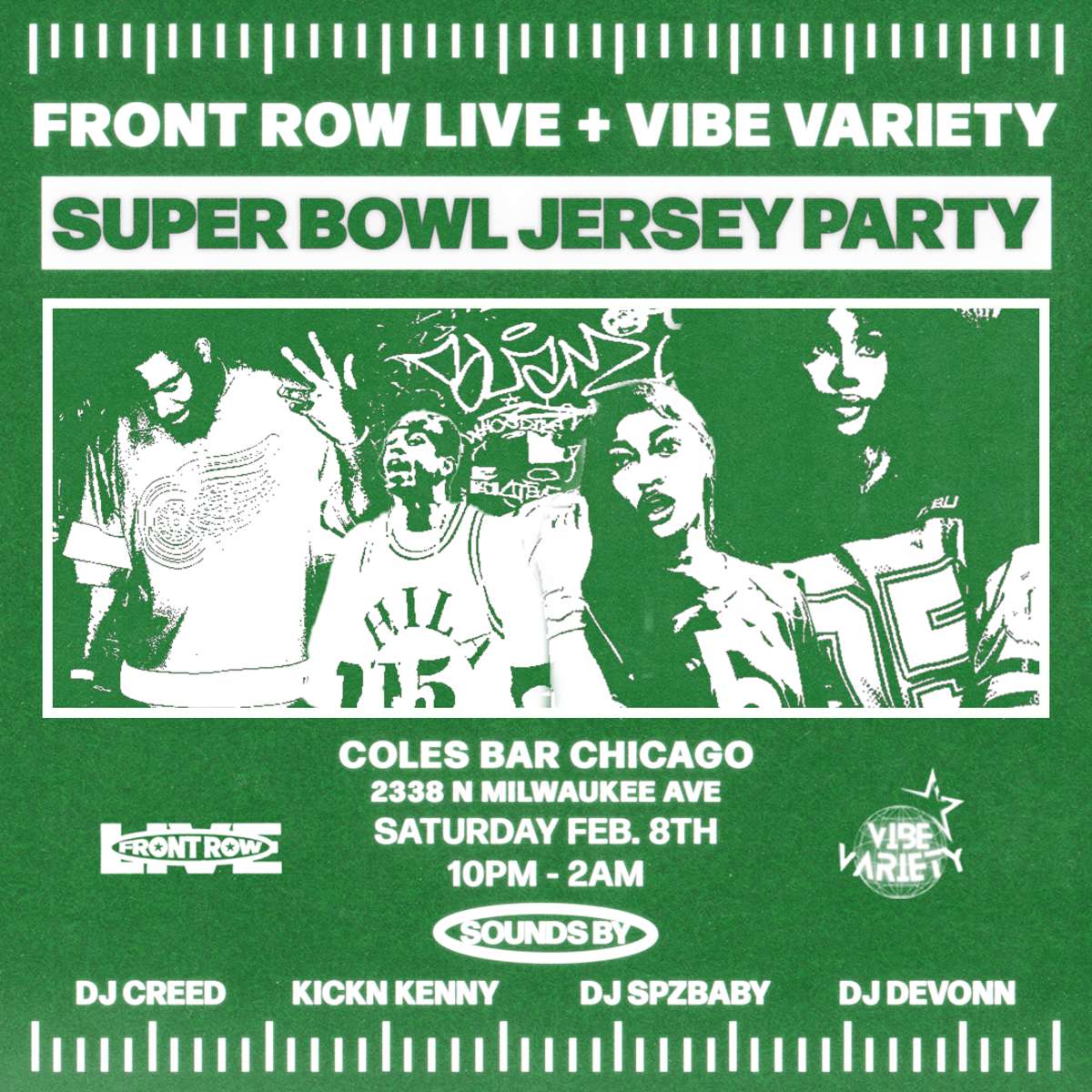 Super Bowl Jersey Party